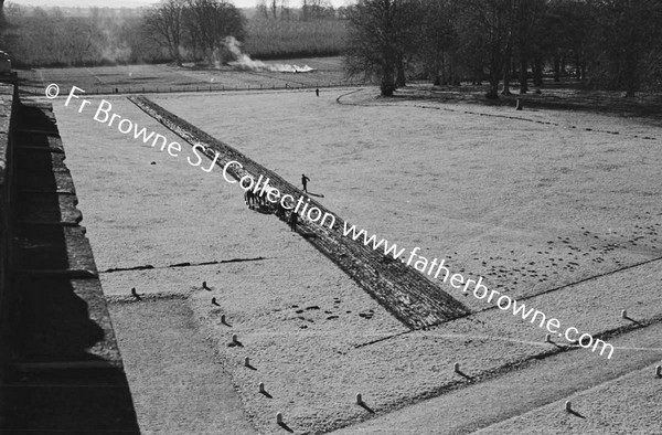 FIRST PLOUGHING OF DAIRY HILL FROM LIBRARY